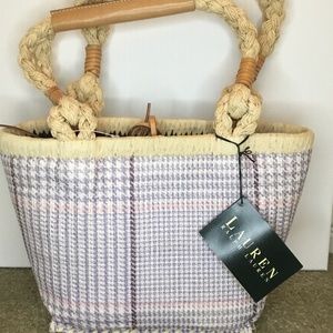 Ralph Lauren Pastel Purple Small Handbag